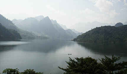 KinhNghiemDuLich.org  Ho thuy dien Son La mot Ha Long tren nui