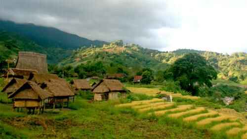 Ruộng bậc thang ở Tây nguyên