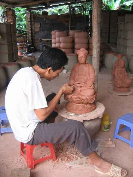 KinhNghiemDuLich.org  Thăm làng gốm Phù Lãng 