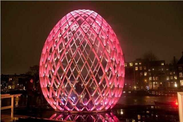 KinhNghiemDuLich.org Le hoi anh sang Amsterdam Light Festival