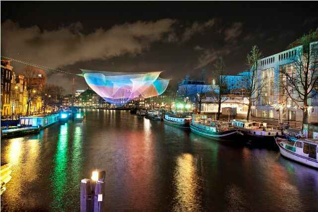 KinhNghiemDuLich.org Le hoi anh sang Amsterdam Light Festival